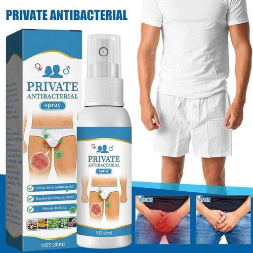 ⭐ Private Antibacterial Spray – Cuidado Íntimo Natural y Efectivo