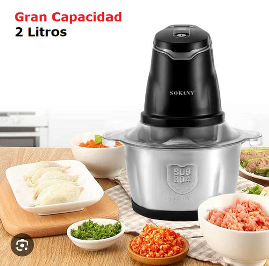 Picadora de Carne y Verduras Eléctrica