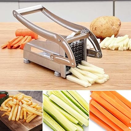 Cortador De Papas Fritas Vegetales Acero Inoxidable