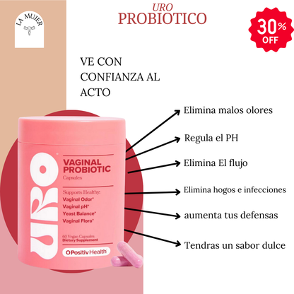 Promueve la salud vaginal: el probiótico URO