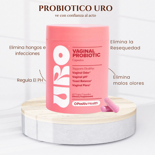 Promueve la salud vaginal: el probiótico URO