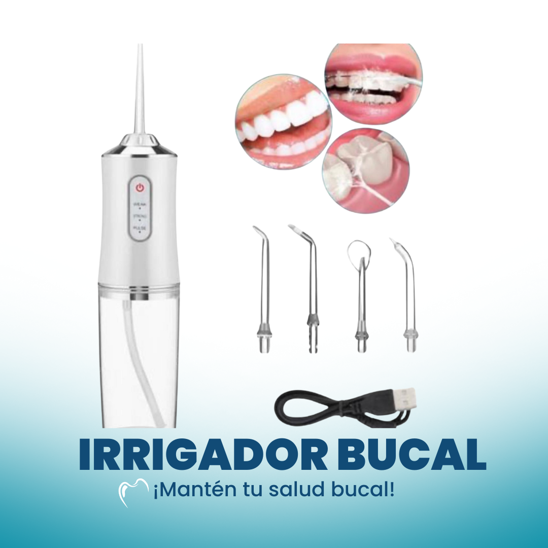 IRRIGADOR DENTAL PARA LA HIGIENE Y SALUD BUCAL🫦🦷
